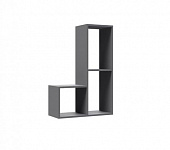 Полка навесная ГН-2 Гира (Графит серый)