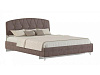 Кровать мягкая Adelina 1.6 (Levis 05/Коричневый)