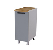 Шкаф нижний глубокий Г3Р кухня Нагано без столешницы (Белый/Кашемир) 