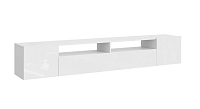 Тумба ТВ Соло-16 (Белый/Белый глянец)
