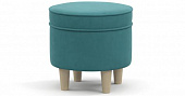 Пуф Лора (Ткань Ультра арт. ТП 329 минт бирюзовый)