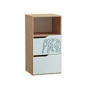 Тумба Гудвин 13.25 (Гикори Рокфорд натуральный/Мята)