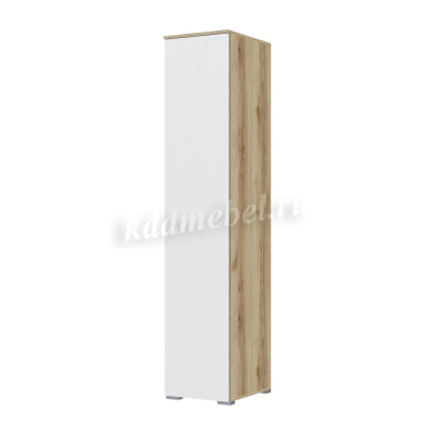 Пенал Плейона спальня (Дуб делано/Белый)