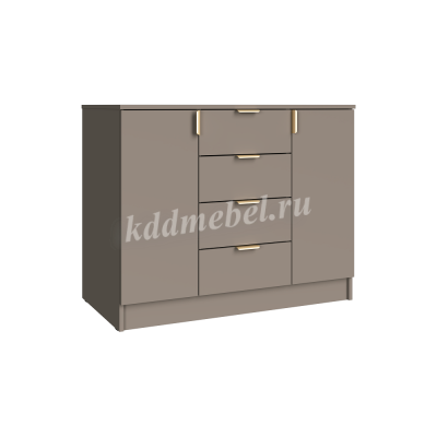Комод Милан К1000 2Д (Мокко)