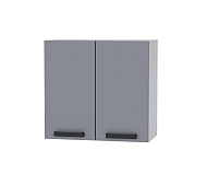 Шкаф верхний 6В56 кухня Осло (Белый/Карбон манго)