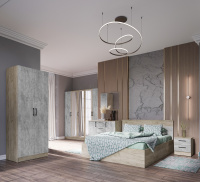 вегас сцена 1 дуб крафт серый+цемент