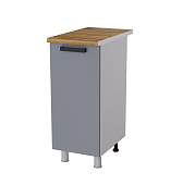 Шкаф нижний 35Р кухня Нагано без столешницы (Белый/Дуб юкон)