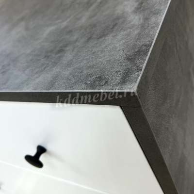 Комод Некст-2 (Камень темный/Белый)