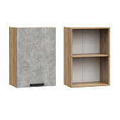 Шкаф верхний ШВ 500 Кухня Ксения (Белый глянец)