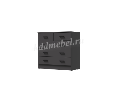 Комод К800 3/2 (Графит)