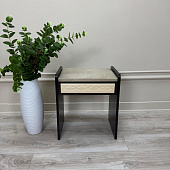 Пуф Олмеко (Венге/Клен азия/Велюр эскобар 02)