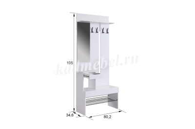 Прихожая К5 Баско (Кашемир/Дуб крафт золотой)