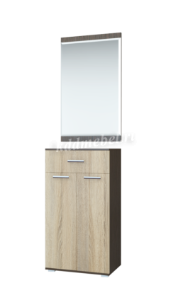 Зеркало Италия (Ясень шимо темный/Ясень шимо светлый)