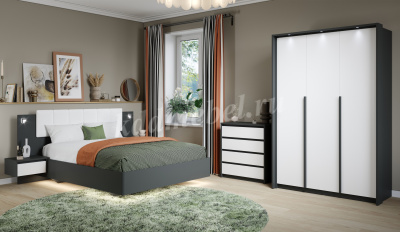 Зеркало Мишель (Антрацит)