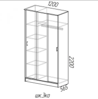 Шкаф купе эко схема Шкаф купе эко схема