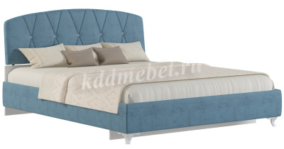 Кровать мягкая Adelina 1.6 (Изумруд)