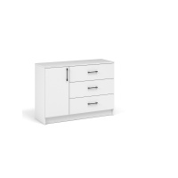 Комод 1д3ящ белый_1 Комод 1д3ящ белый_1