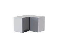 Шкаф верхний угловой УВП-360 кухня Осло (Белый/Карбон сапфир)