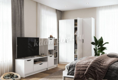 Стеллаж Руна СТЛ-02 (Белый)