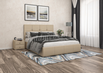 Тумба прикроватная Твист (Экокожа/Кремовый)