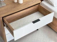 Комод Адам элемент 3 дуб крафт белое дерево