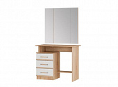 Косметический стол Сакура (Дуб сонома/Белый)