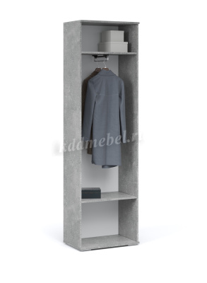 Шкаф Виола (Белый/Ателье светлый)