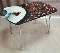 Стол обеденный Волна-2 В5 (Кофе 06023)