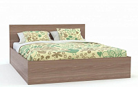 Кровать Амелина 1.4 с настилом (Ясень шимо светлый)