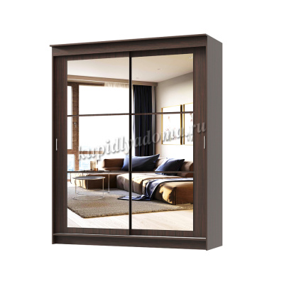 Шкаф-купе Альянс Орион 1500 (Венге)
