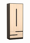 Шкаф 2-х створчатый Гавана (Венге/Дуб молочный)