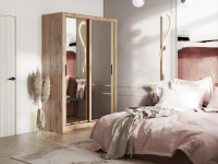 Шкаф-купе Дрим- 2_1,5_дуб вотан Шкаф-купе Дрим- 2_1,5_дуб вотан