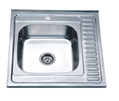 Мойка накладная AQUATTRO-600 правая (Матовая)