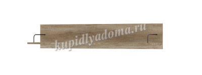 Полка Даллас ПЛ 02 (Дуб каньон)