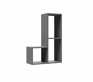 Полка навесная ГН-2 Гира (Графит серый)