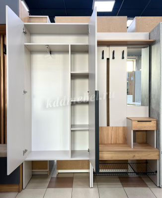 Прихожая К1 Баско (Кашемир/Дуб крафт золотой)