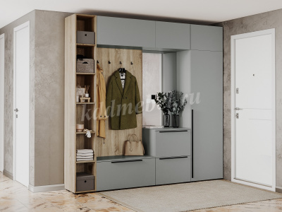 Прихожая  Люмьер вариант №6 (Шиншилла серая)