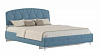 Кровать мягкая Adelina 1.6 (Ажур 38 Бирюза)