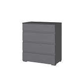 Комод Плейона спальня (Графит серый)