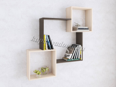 Полка ПН-2 (Венге/Дуб молочный)